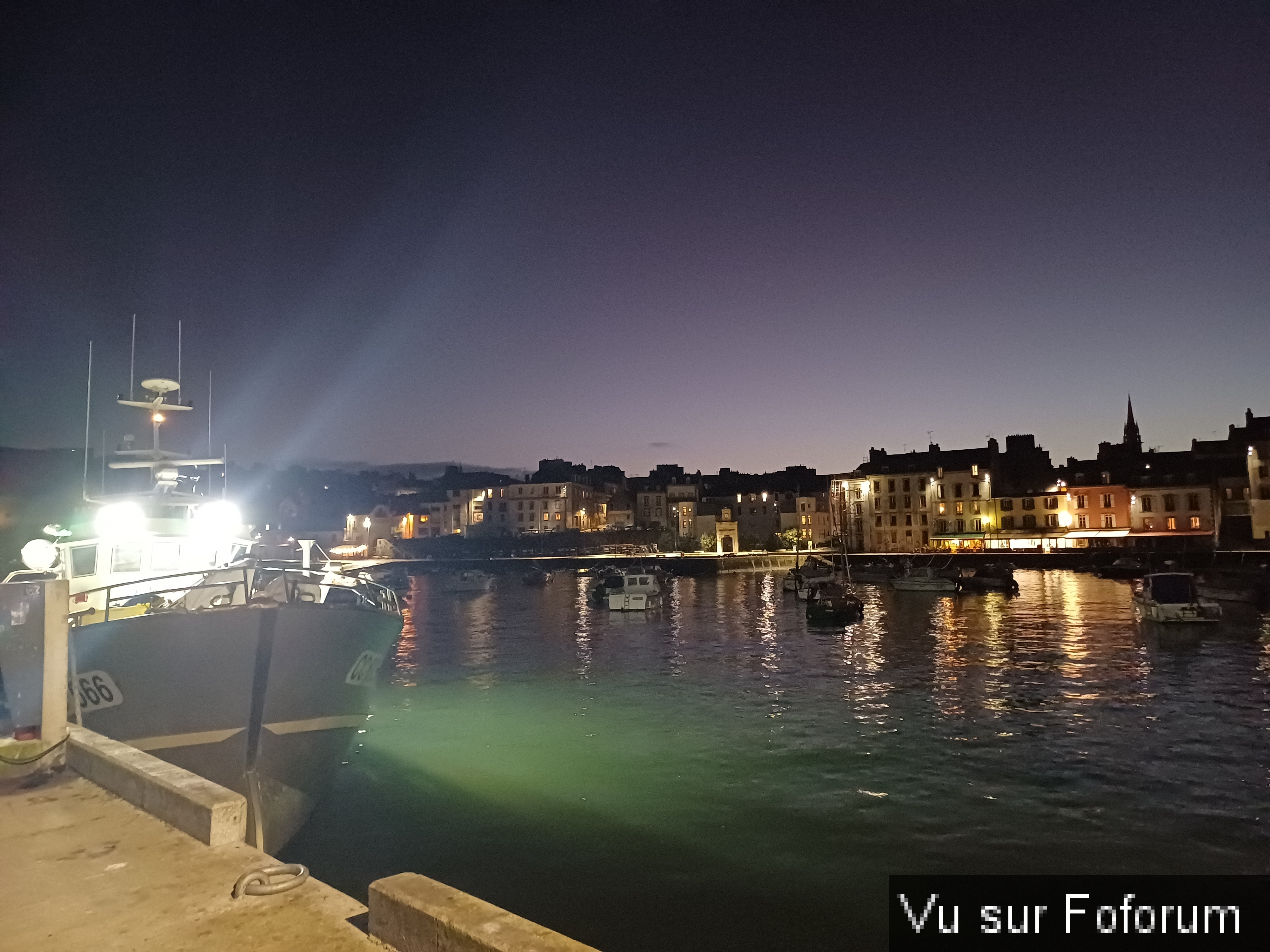 Un sardinier rentré avant la nuit - Capitaine Jack